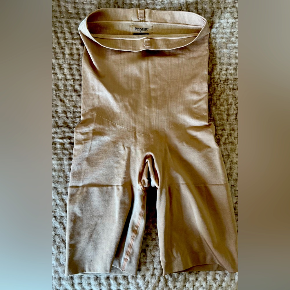 Spanx high waist low thigh shape wear